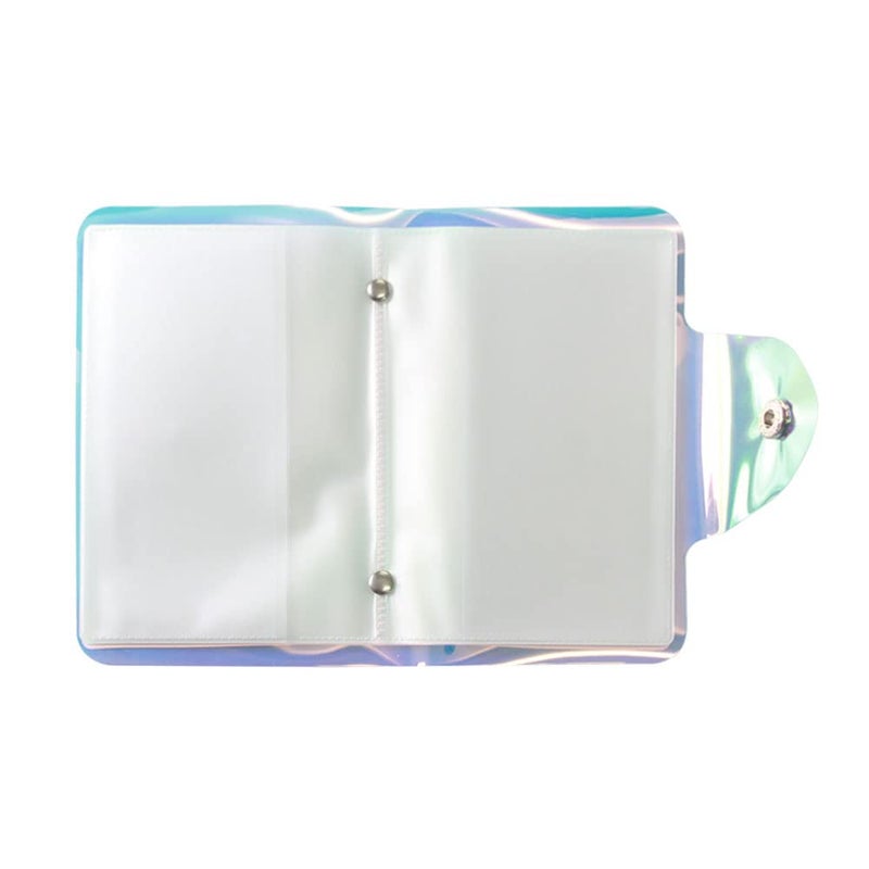 VNC 20 Slots Stamping Nail Art Light Blue Nail Art Stamp Plate Collection PVC Clear Color Image Plate Organizer for 6X12cm Size Stamping Plate Collection - Image 3